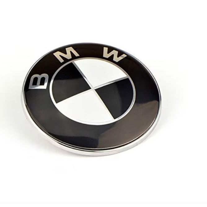 Set 4 capace jante aliaj BMW, diametru 56 mm, negru