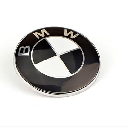 Set 4 capace jante aliaj BMW, diametru 56 mm, negru