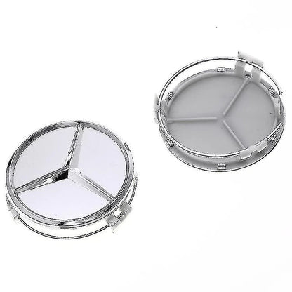Set 4 Capace jante aliaj Mercedes Benz 70mm - 75mm Gri