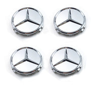 Set 4 Capace jante aliaj Mercedes Benz 70mm - 75mm Gri