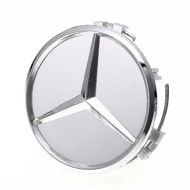 Set 4 Capace jante aliaj Mercedes Benz 70mm - 75mm Gri