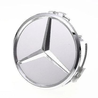 Set 4 Capace jante aliaj Mercedes Benz 70mm - 75mm Gri