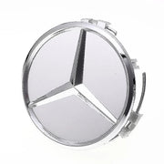 Set 4 Capace jante aliaj Mercedes Benz 70mm - 75mm Gri