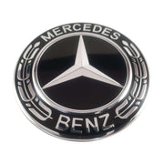 Set 4 Capace Jante Aliaj Mercedes 75mm Negre