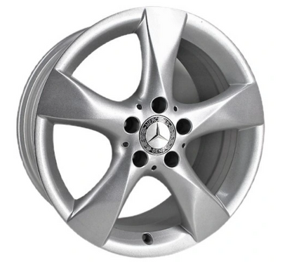 set 4 Capace jante aliaj Mercedes Benz 75mm crom A1714000025