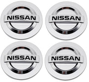 Set 4 Capace Janta Aliaj Nissan 60mm Argintiu