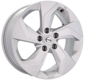 Set 4 Capace Janta Aliaj Nissan 60mm Argintiu