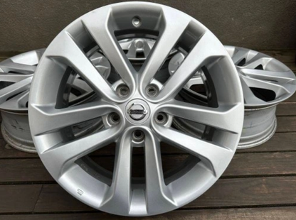 Set 4 Capace Janta Aliaj Nissan 60mm Argintiu