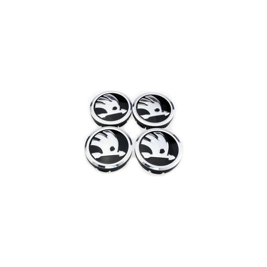 Set 4 capace jante aliaj Skoda, interior 56mm/65mm exterior
