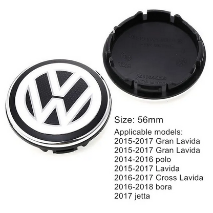 Set 4 Capace jante aliaj Volkswagen VW 56mm