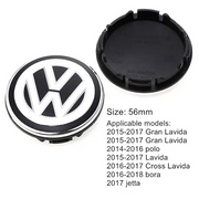 Set 4 Capace jante aliaj Volkswagen VW 56mm