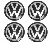 Set 4 Capace jante aliaj Volkswagen VW 63mm 7M7601165 7D0601165