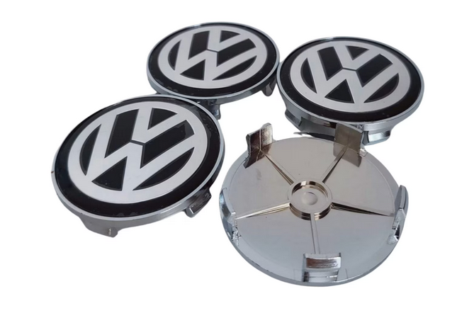Set 4 Capace jante aliaj VW Mercedes-Benz 68mm pentru jante originale BMW