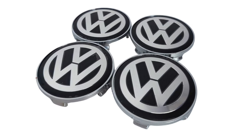 Set 4 Capace jante aliaj VW Mercedes-Benz 68mm pentru jante originale BMW