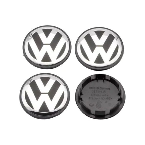 Set 4 Capace Jante Aliaj Volkswagen Exterior: 58mm interior cu 70mm exterior
