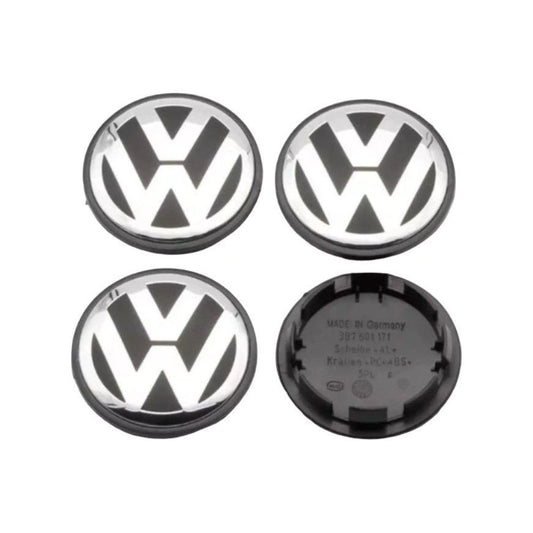 Set 4 Capace Jante Aliaj Volkswagen Exterior: 58mm interior cu 70mm exterior