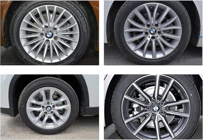 4 darabos BMW 68 mm-es könnyűfém keréktárcsa-borítás készlet