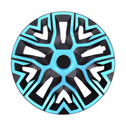 Set 4 Capace Roti 14 `` Best Azur-Negru, Compatibile Cu Skoda Nou