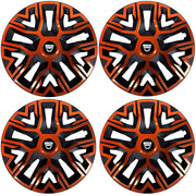 Set 4 Capace Roti 14 `` Best Cupru-Negru, Compatibile Cu Dacia