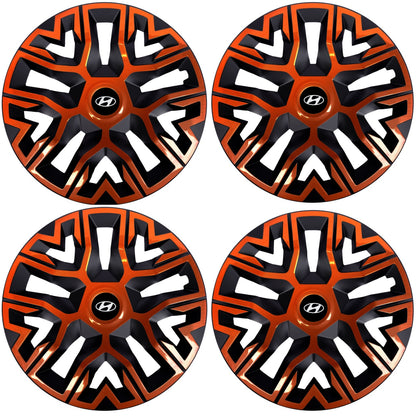 Set 4 Capace Roti 14 `` Best Cupru-Negru, Compatibile Cu Hyundai