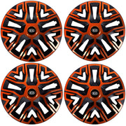 Set 4 Capace Roti 14 `` Best Cupru-Negru, Compatibile Cu Kia