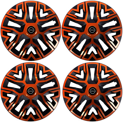 Set 4 Capace Roti 14 `` Best Cupru-Negru, Compatibile Cu Nissan Nou