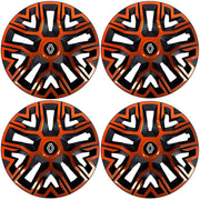 Set 4 Capace Roti 14 `` Best Cupru-Negru, Compatibile Cu Renault Nou