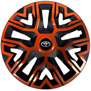 Set 4 Capace Roti 14 inchi (R14), Best Cupru-Negru, Compatibile Cu Toyota