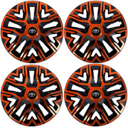 Set 4 Capace Roti 14 `` Best Cupru-Negru, Compatibile Cu Toyota