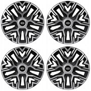 Set 4 Capace Roti 14 `` Best Gri-Negru, Compatibile Cu Kia