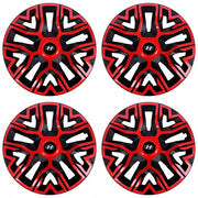 Set 4 Capace Roti 14 `` Best Rosu-Negru, Compatibile Cu Hyundai