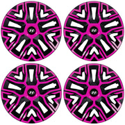Set 4 Capace Roti 14 `` Best Roz-Negru, Compatibile Cu Hyundai