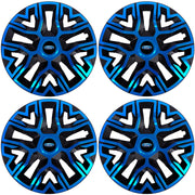 Set 4 Capace Roti 15 `` Best Albastru-Negru, Compatibile Cu Ford