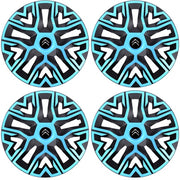 Set 4 Capace Roti 15 `` Best Azur-Negru, Compatibile Cu BMW Nou