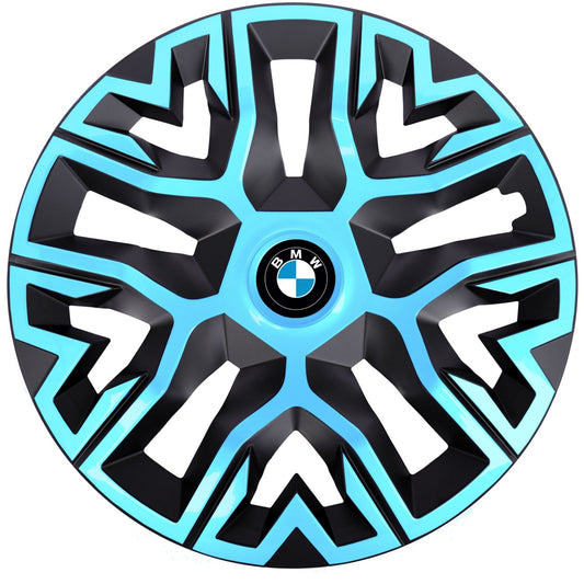 Set 4 Capace Roti 15 " Best Azur-Negru, Compatibile Cu BMW