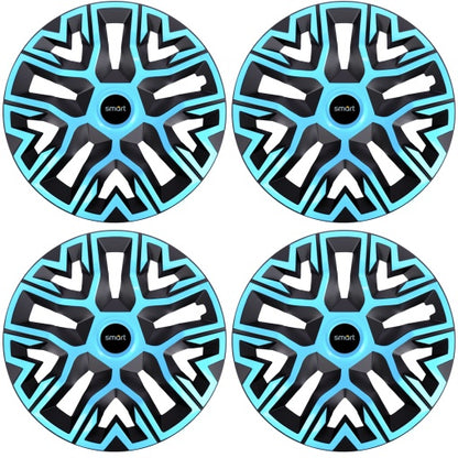 Set 4 Capace Roti 15 " Best Azur-Negru, Compatibile Cu Smart