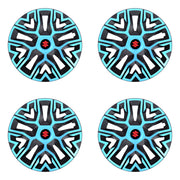 Set 4 Capace Roti 15 `` Best Azur-Negru, Compatibile Cu Suzuki