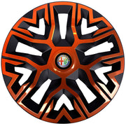 Set 4 Capace Roti 15 inchi (R15), Best Cupru-Negru, Compatibile Cu Alfa Romeo