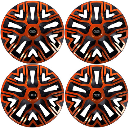 Set 4 Capace Roti 15 " Best Cupru-Negru, Compatibile Cu Audi