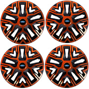 Set 4 Capace Roti 15 inchi (R15) Best Cupru-Negru, Compatibile Cu Ford