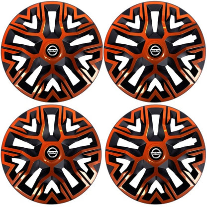 Set 4 Capace Roti 15 " Best Cupru-Negru, Compatibile Cu Nissan