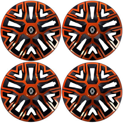 Set 4 Capace Roti 15 " Best Cupru-Negru, Compatibile Cu Renault Nou