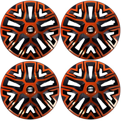 Set 4 Capace Roti 15 `` Best Cupru-Negru, Compatibile Cu Seat