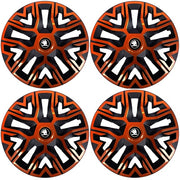 Set 4 Capace Roti 15 `` Best Cupru-Negru, Compatibile Cu Skoda Nou