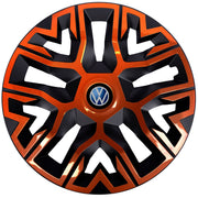 Set 4 Capace Roti 15 inchi (R15), Best Cupru-Negru, Compatibile Cu Volkswagen