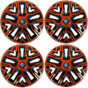 Set 4 Capace Roti 15 `` Best Cupru-Negru, Compatibile Cu Volkswagen