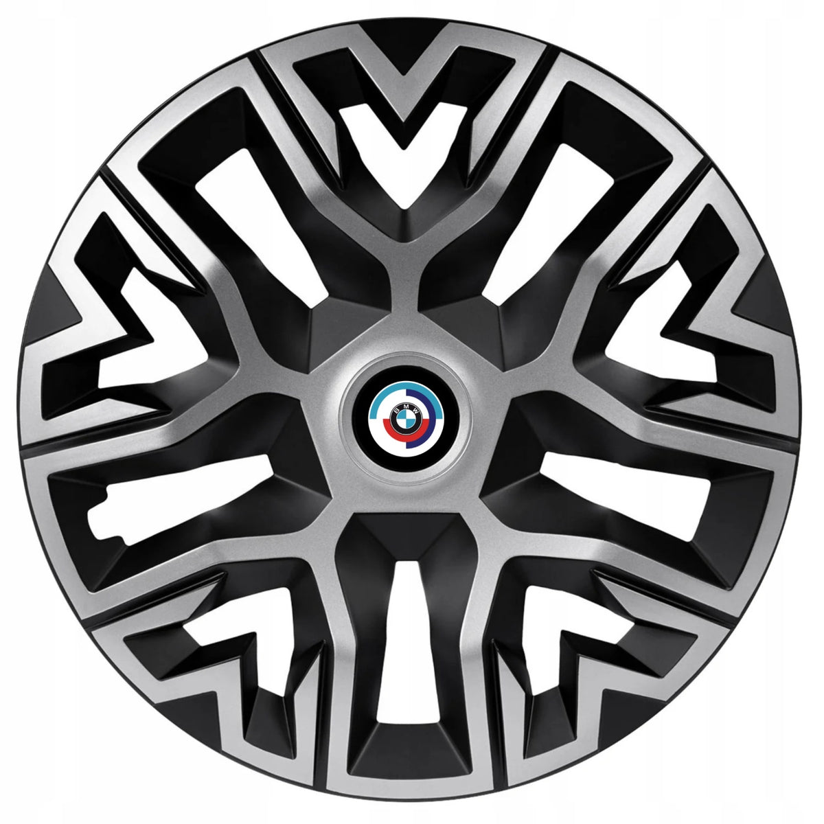 Set 4 Capace Roti 15 inchi (R15), Best Gri-Negru, Compatibile Cu BMW Nou