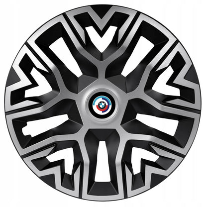 Set 4 Capace Roti 15 inchi (R15), Best Gri-Negru, Compatibile Cu BMW Nou