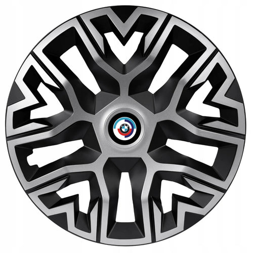 Set 4 Capace Roti 15 inchi (R15), Best Gri-Negru, Compatibile Cu BMW Nou