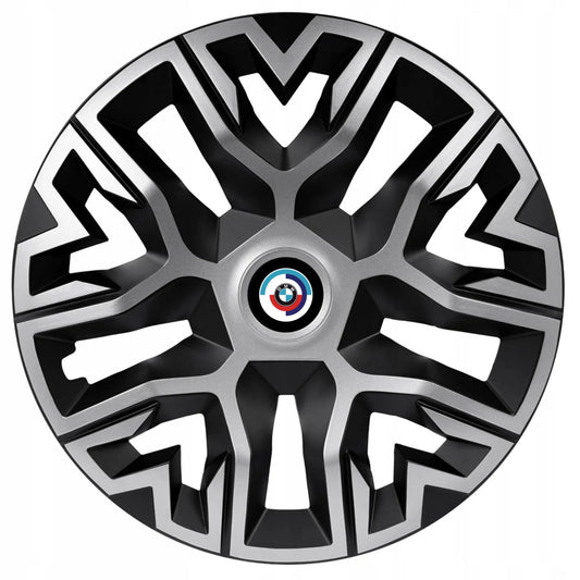 Set 4 Capace Roti 15 inchi (R15), Best Gri-Negru, Compatibile Cu BMW Nou